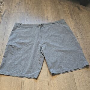 Men's Gray Casual Shorts